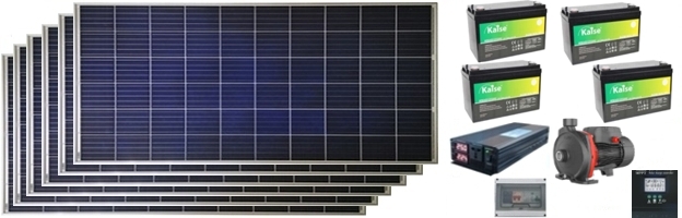 KIT FOTOVOLTAICO COM BATERIAS