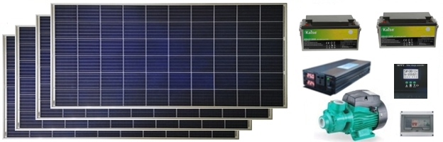 KIT FOTOVOLTAICO COM BATERIAS