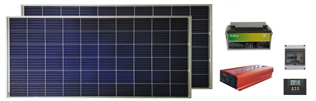 kit fotovoltaico 900W