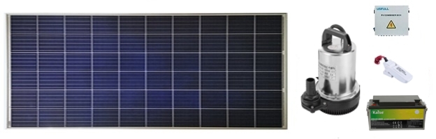 Kit fotovoltaico bomba agua