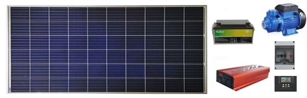 KIT FOTOVOLTAICO COM BATERIAS